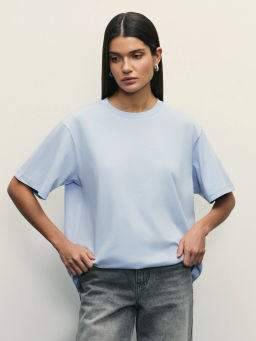 Футболка свободного кроя с принтом / Zarina