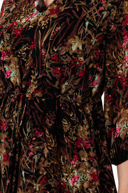 Платье ANELLI 1504 цвет явы  фото 2