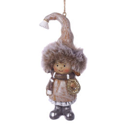 Фигурка декоративная подвесная "Дети", L6 W5 H13 см, 2в.