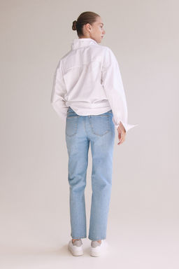 MAMA Straight Ankle Jeans - H&m фото 4