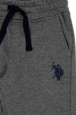 U. S. Polo Assn Меланжовые спортивные штаны для мальчика антрацитового цвета - U.s. polo assn фото 11