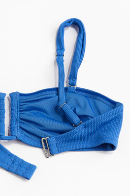 Top de bikini bandeau con relleno - H&m фото 2