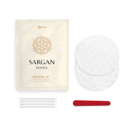 GRASS SARGAN набор гигиенический (ватн.палочки+ватн.диски+пилочка д/ногтей (флоу-пак))
