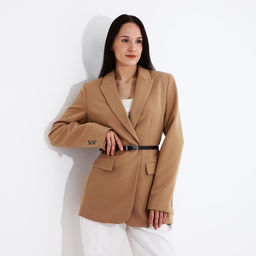 Ремень женский, ширина 1.4 см, пряжка металл, цвет чёрный - Simaland фото 3