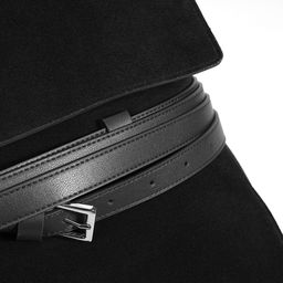 Женская сумка, замша, MIRONPAN 520607 Черный