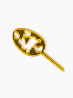 Цена за 5 шт. Топпер на Пасху для декора Светлой Пасхи, 6.5?2.8 см