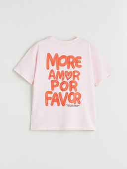 Bisiklet Yaka K?z ?ocuk Ti??rt