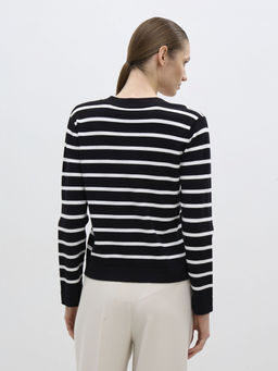 Conso/KCL 240739 - black/milk Кардиган женский  фото 4