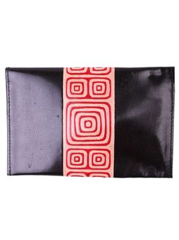 Кошелек кожа ручной принт № 180/78 - Ганг фото 2