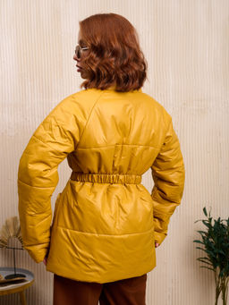 Куртка женская "Кимоно" горчица