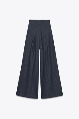 ZW COLLECTION ULTRA HIGH-WAIST WIDE-LEG JEANS - Zara фото 5