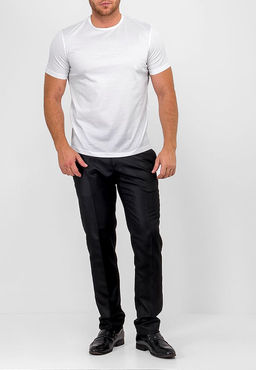 Джемпер мужской короткий рукав GREG TS521-M (белый)