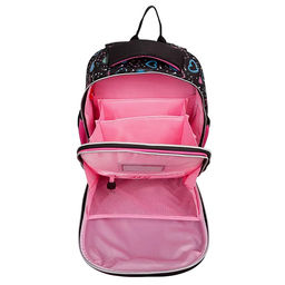 Рюкзак "Choice Lite. Cute Husky" школьный жесткий 38x29x17 см (17 л) вес 800 г, 1 отделение на молнии с разделителями для учебников, 1 отделение с органайзером, 2 боковых кармана сеткой на резинке
