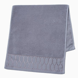 Полотенце махровое Этель Вензель цв.серый, 35*75 см, 450 гр/м2, 100% хлопок  фото 3