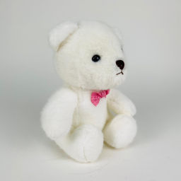 Мягкая игрушка Мишка белый с бантом 20 см (арт. 3846/22) - Storyland фото 3