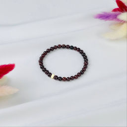 Браслет из Граната со вставкой 18 см