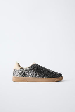 sequin sneakers - Zara фото 2