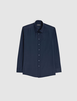 Lacivert Slim Fit Arm_rl_ Uzun Kollu G_mlek