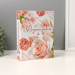 Фотоальбом на 200 фото 10?15 см Нежность роз, 26.5?17.5?5 см