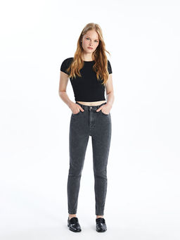 Slim Fit Kad?n Jean Pantolon