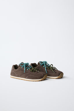 ZAPATILLA DEPORTIVA BAREFOOT PIEL / Marr?n Chocolate