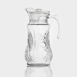 Кувшин «Лия», 1.6 л, 17×12.5×25.5 см, стекло, прозрачный