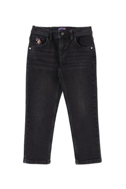 Черные джинсовые брюки для мальчика - U.s. polo assn фото 2