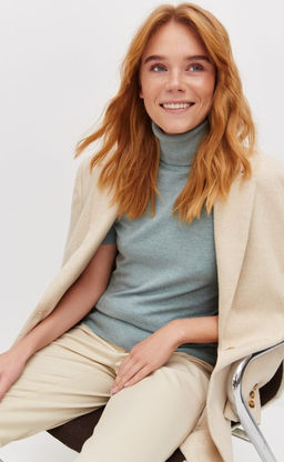 Водолазка к/р F122-215-801 grey-blue - Fine joyce фото 10