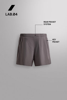 PANTALONES CORTOS LIGEROS RUNNING 3" / Morado
