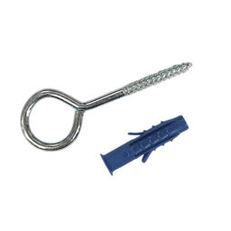 Набор крепежа (шуруп-кольцо, распорный дюбель) 6х80/10х50мм (1шт.)