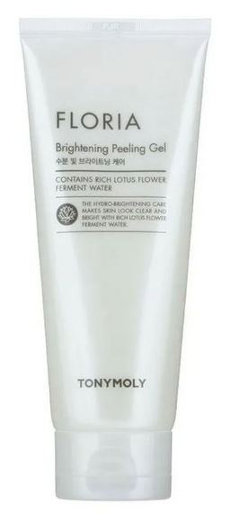 TONYMOLY Осветляющий пилинг-гель для лица 150мл FLORIA Brightening Peeling Gel