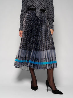 Юбка женская 12411-38033 black/grey - Eleganzza фото 4