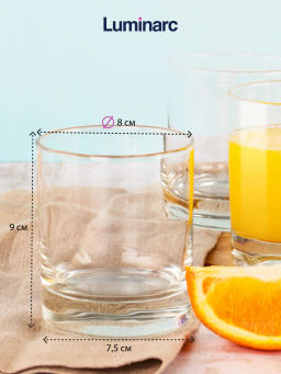 Набор стаканов ИСЛАНДИЯ 6шт 300мл низкие арт.J0019 /Люминарк/ - Luminarc фото 4