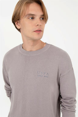 U. S. Polo Assn Мужской трикотажный свитер из норки с круглым вырезом - U.s. polo assn фото 7