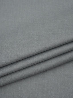 Муслин Премиум двухслойный гладкий цв.Серый, ш.2.5м, хлопок-100%, 120гр/м.кв - Купава фото 3