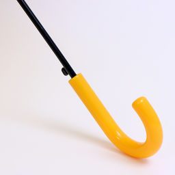 Зонт - трость детский «Ананас», полуавтоматический, 8 спиц, d=84 см, R=42 см