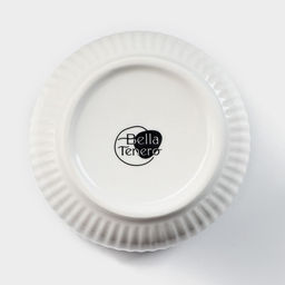 Банка для сыпучих BellaTenero, 600 мл, d=10 см, с бамбуковой крышкой, фарфор, белая