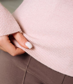 Водолазка #КТ801 (16), пудровый