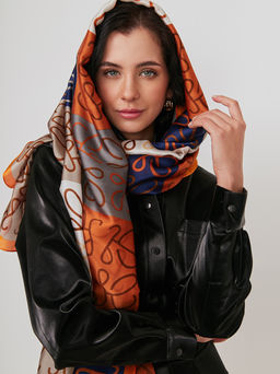 Большой, мягкий, тонкий и очень нежный двусторонний палантин - Tantino фото 8