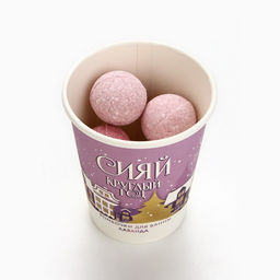 Бомбочки для ванны «Сияй круглый год», 6×20 г, аромат лаванды, Чистое счастье