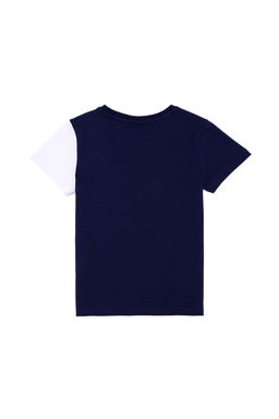 Детская темно-синяя футболка с круглым вырезом Неожиданная скидка в корзине - U.s. polo assn фото 5