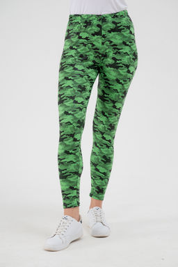 Легинсы женские из вискозы Fitness зеленый - Амадэль фото 7