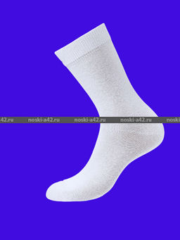 Цена за 12 пар. Носки мужские белые 41-47 (фактически 41-44) - For you фото 3