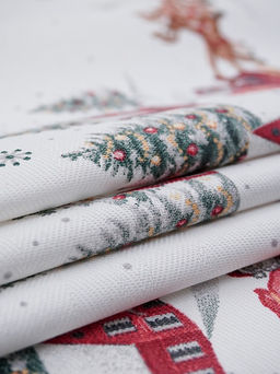 Дорожка "Очарование нового года", ш.0.5м, хлопок -100%, 228гр/кв.м