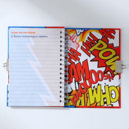 Записная книжка на замочке А6, 50 л. Настоящий герой - Artfox фото 7