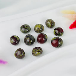 Галтовка из зеленой Яшмы (10 шт)