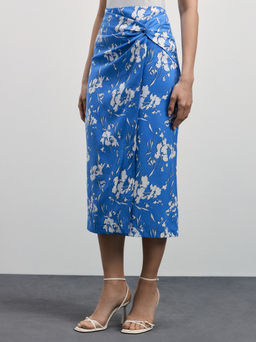 Миди юбка на запах / Zarina фото 3