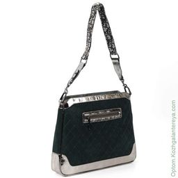 Женская замшевая сумка 73550 Грин