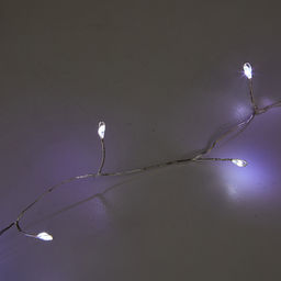 ULD-S0500-125/DTA WHITE IP20 DEWDROP Гирлянда светодиодная Роса, 5м. 125 светодиодов. Белый свет. Провод прозрачный. ТМ Uniel - Volpe фото 5