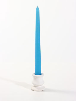 Свечи античные, набор 4 шт., 2.2×24 см, 8 ч, 50 г, синие